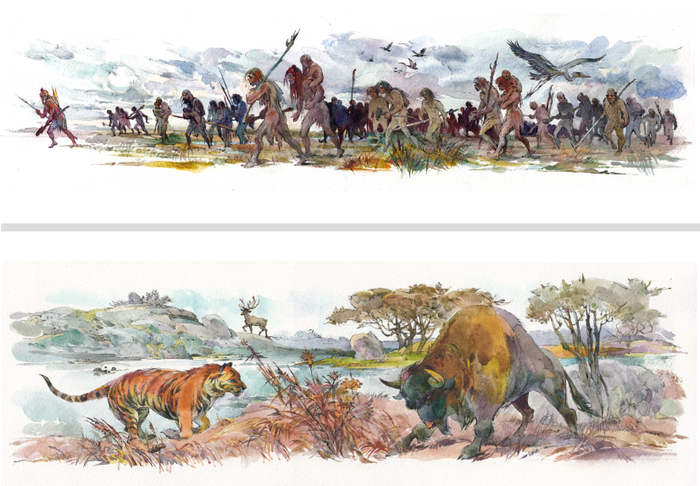 Рони Старший "Борьба за огонь"