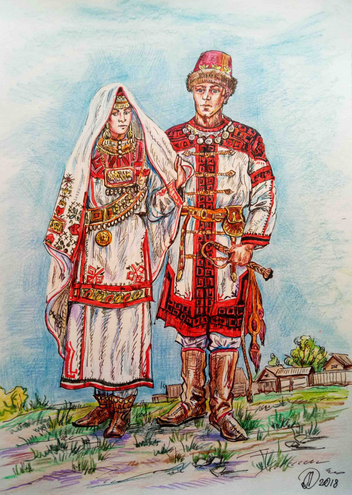 Свадебный наряд булгар