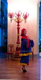 Костюм для аниматора "Синий Пьеро"