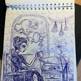 Зарисовка вечера 🧘🏽‍♀️