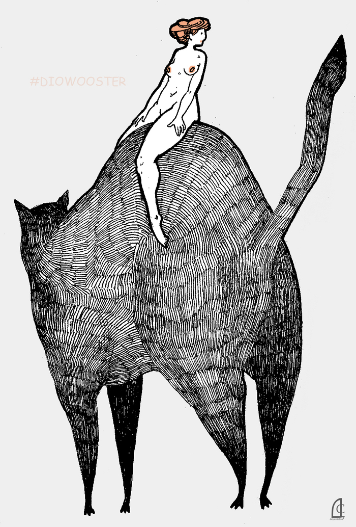 Леди на коте