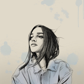 Портрет Александры Чистовой по фото 