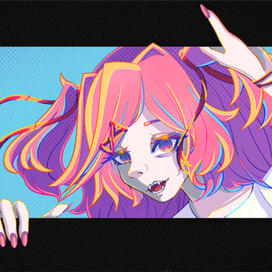 Фан-арт Нацуки из Доки Доки