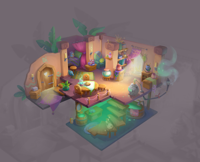 Магический домик