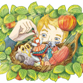 Гнездо вороны-воровки