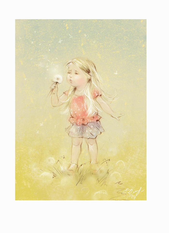 одуванчики