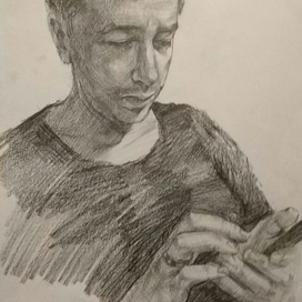 Набросок, карандаш