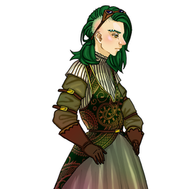 Зеленовласка