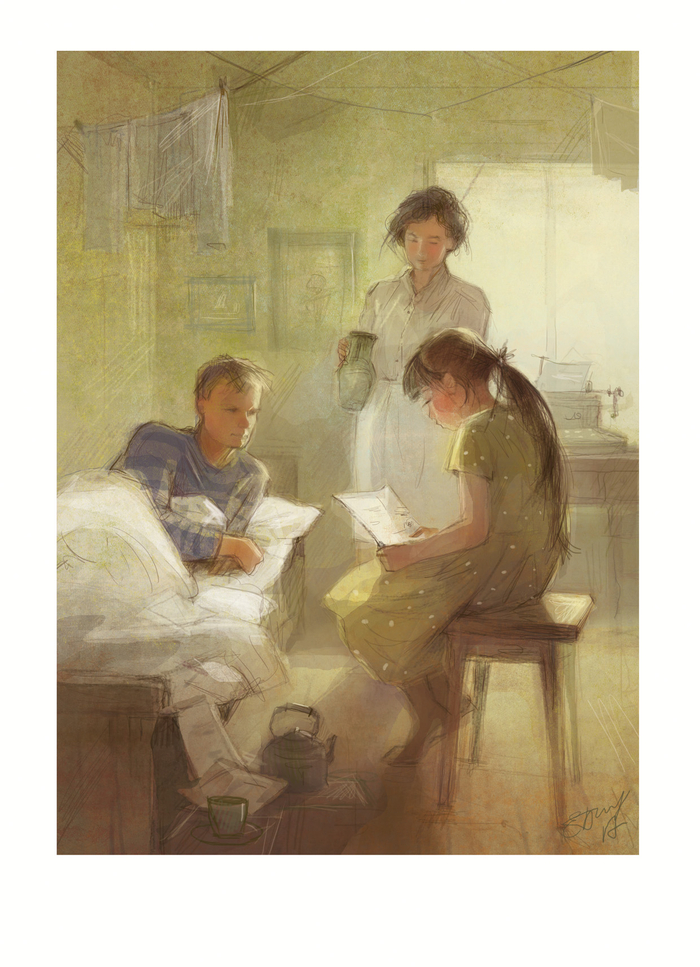 Письмо. ("Мартин Иден")