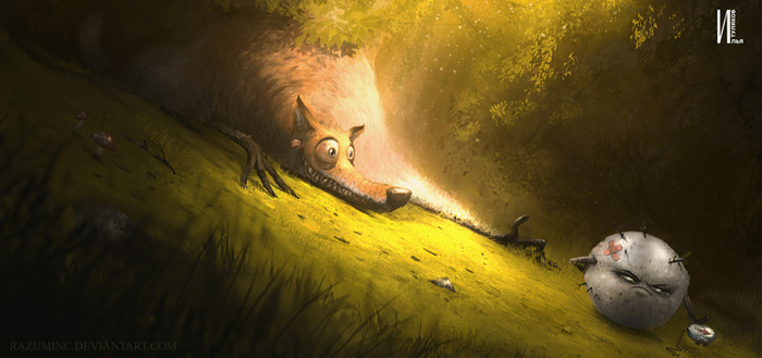 "Колобок заблудился"