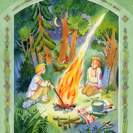 К сказу П.Бажова "Про Великого Полоза" , для издательства ЭКСМО, 2022г.