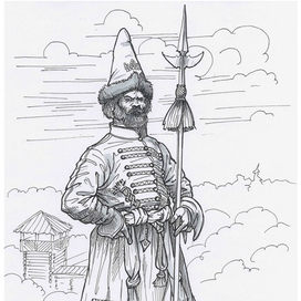 Стрельцы. Сотник. 17-й век