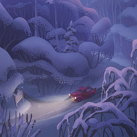 И снова зимний лес