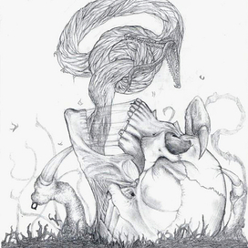 Карандаш_череп