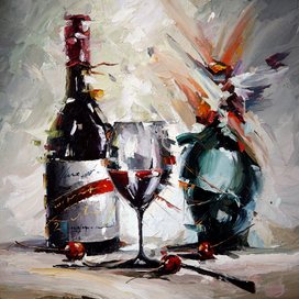 Вольная копия с картины Кал Гаджум