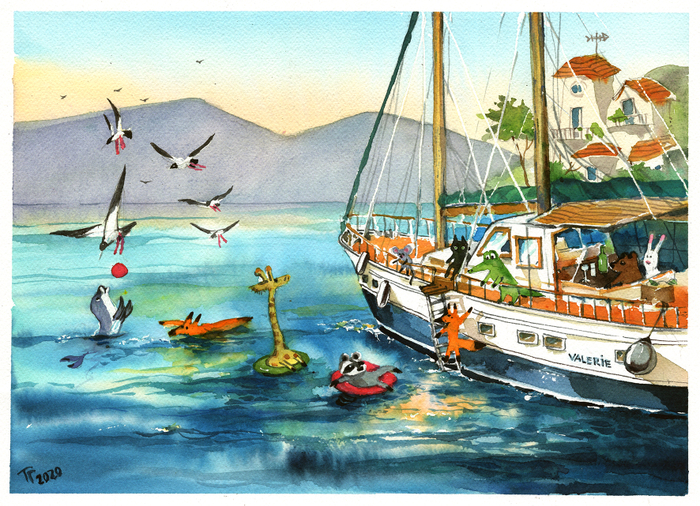 яхта "Валери"