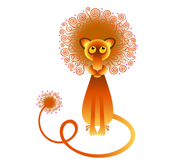 Очень скромный лев