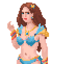 Пиксельная наложница