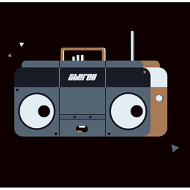 магнитофон из 90-х