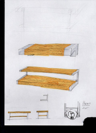 Полка, массыв дуба, маржавейка