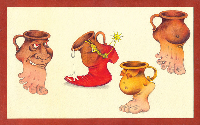 крынка-молоко-нога