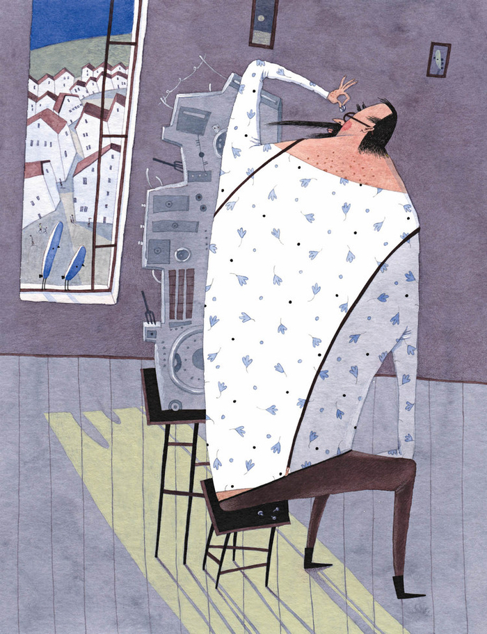 он изобретает