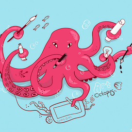 Art octopus