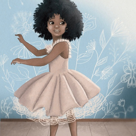 Открытка из серии «Маленькие принцессы»