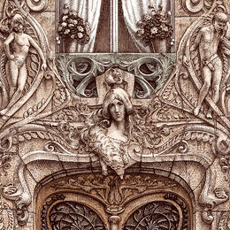 Париж, дверь 1