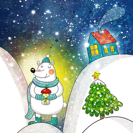 первое утро зимы