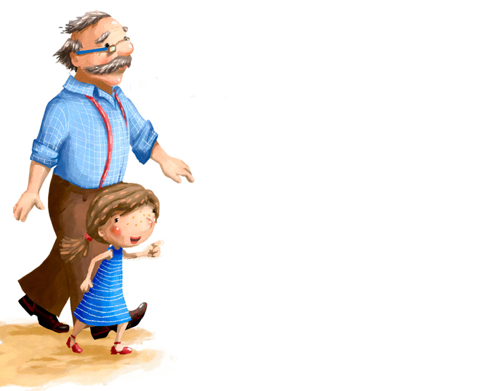 Кинна и дедуля