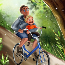 Мы с папой заодно