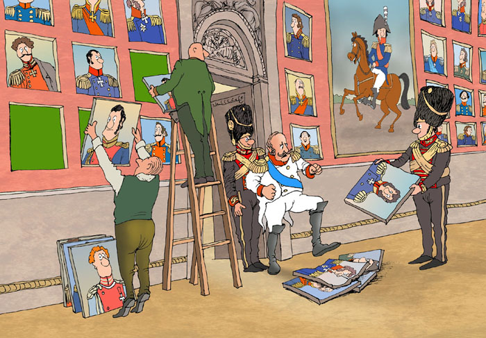 1825 год. Галерея Славы героев Отечественной войны