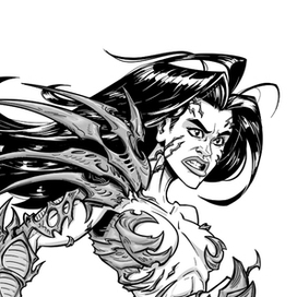 WitchBlade art