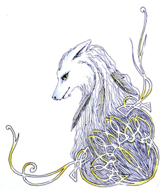 Белая волчица