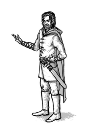 Скетч персонажа