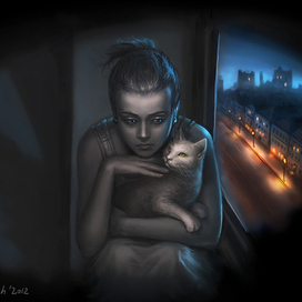 Одиночество с котом.