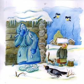 Ушинский "Проказы старухи-зимы"