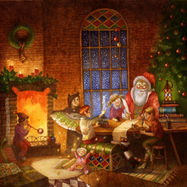 новогодняя открытка