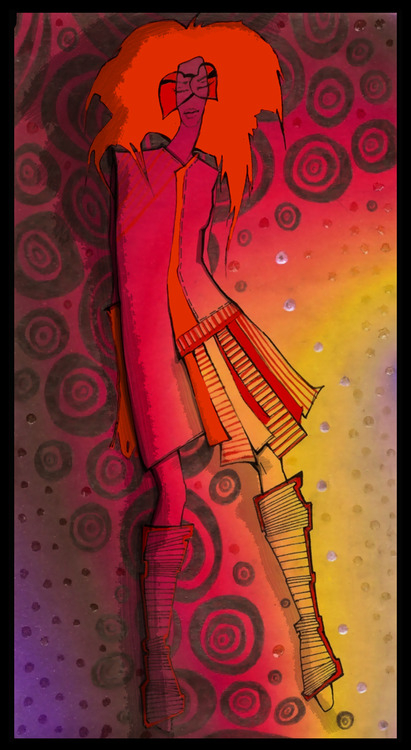 Эскиз театрального костюма