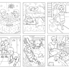 Распорядок дня в детском саду (часть 2)