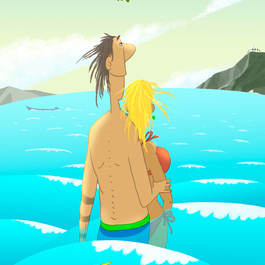 "Теплое море февраля"