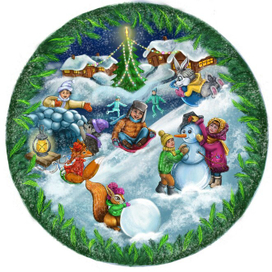 Иллюстрация для упаковки ледянок