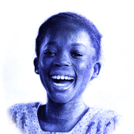 Нарисованно ручкой