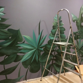 Роспись стены