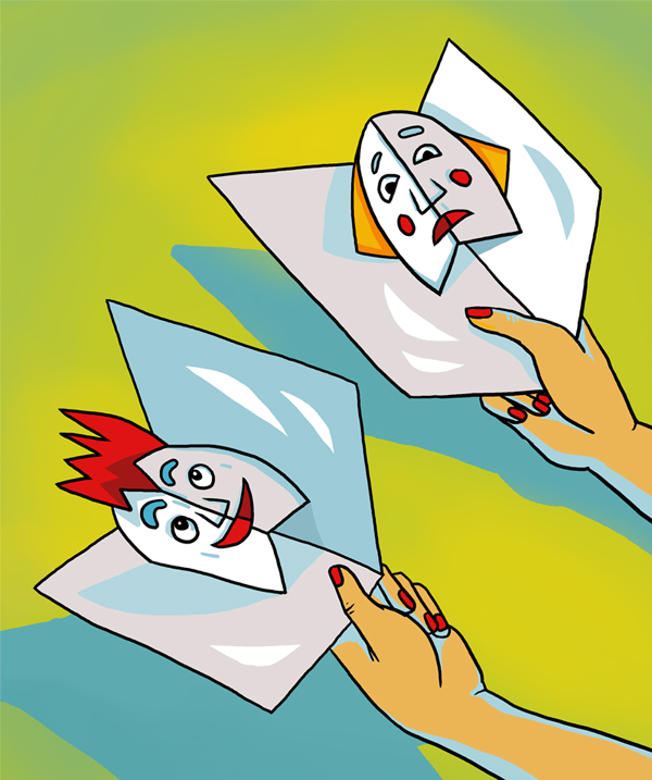 Иллюстрация для книги "Психогимнастика в тренинге"