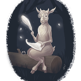 Коза и серебряное перо