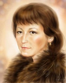 Портрет молодой женщины