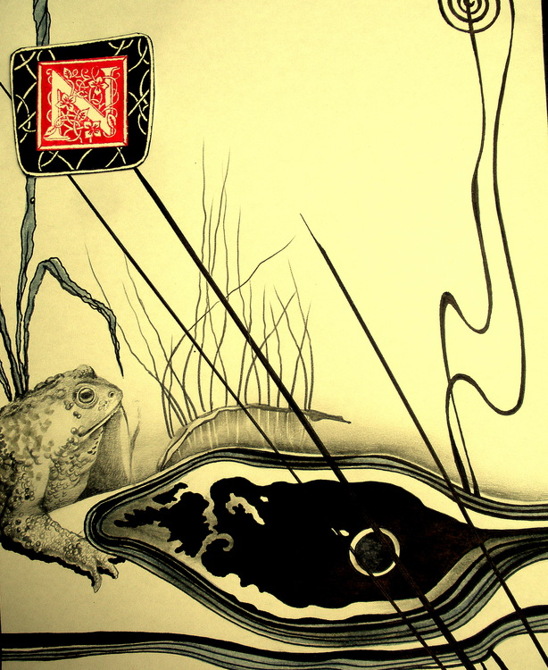 мой брат назвал это:"Буддистская лягушка"