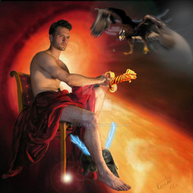 Отдыхающий Арес.